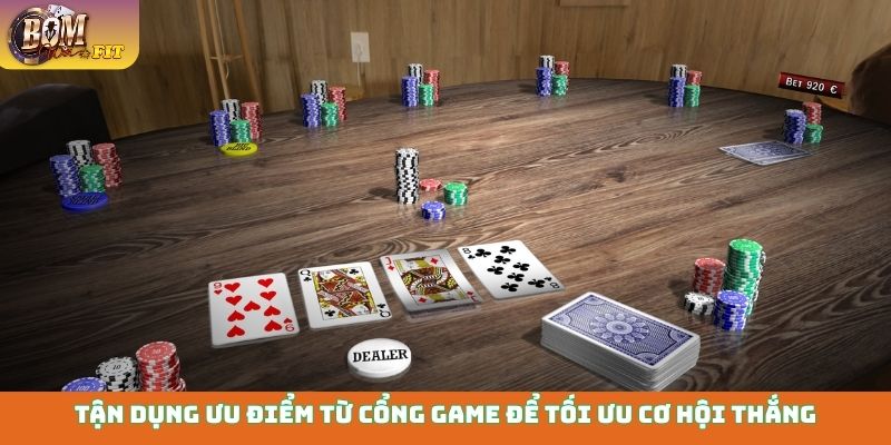Game bài Poker 3D - Trải nghiệm đỉnh cao tại cổng game Tận dụng ưu điểm từ cổng game để tối ưu cơ hội thắng