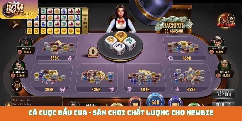 Cá cược Bầu Cua - Sân chơi chất lượng cho newbie