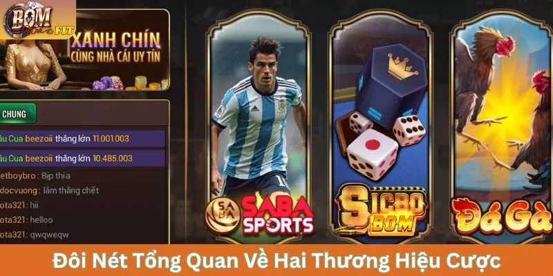 So Sánh Bomwin Với Bin88 Và Lựa Chọn Sân Chơi Đẳng Cấp Đôi nét tổng quan về hai thương hiệu cược